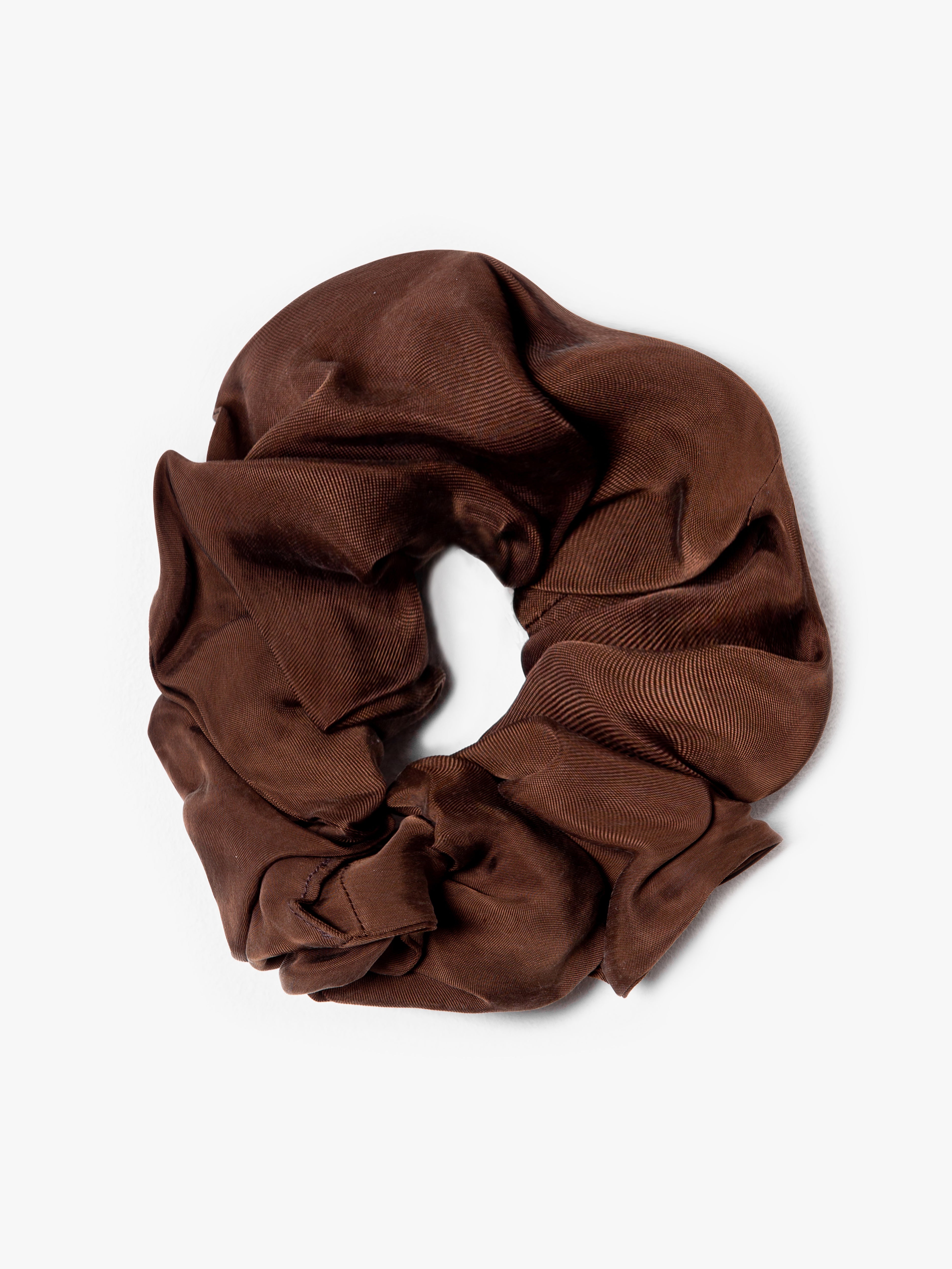 Thumbnail image of Fiori Scrunchie in Earth Cupro